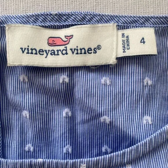 Vineyard vines. Size 4. Blouse. So cute! - Picture 12 of 12